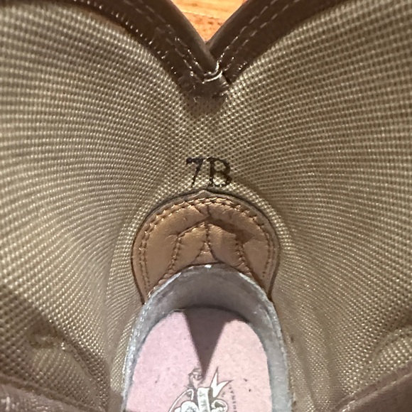 Ariat Brown Leather Combat & Moto Boots - Picture 3 of 4